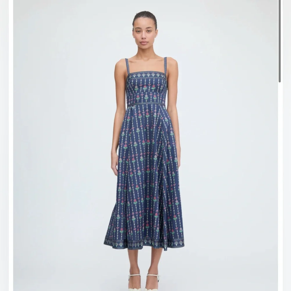 ***SOLD*** Hill House Home Trailing Fern Margot Midi Nap Dress- NWT - Picture 1 of 5